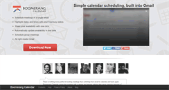 Desktop Screenshot of boomerangcalendar.com